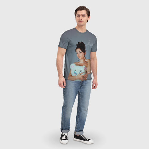 Мужская футболка 3D ДОРА - MISS  , цвет 3D печать - фото 5