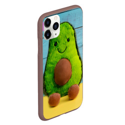 Чехол для iPhone 11 Pro матовый Avocado print - фото 2