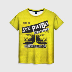Женская футболка 3D Sex Pistols experience live