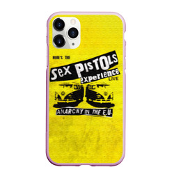 Чехол для iPhone 11 Pro Max матовый Sex Pistols experience live