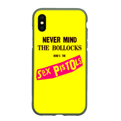 Чехол для iPhone XS Max матовый Never Mind the Bollocks, Heres the Sex Pistols