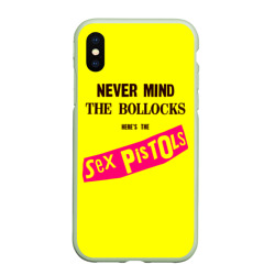 Чехол для iPhone XS Max матовый Never Mind the Bollocks, Heres the Sex Pistols