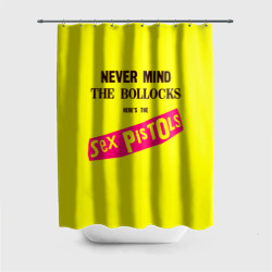 Штора 3D для ванной Never Mind the Bollocks, Heres the Sex Pistols