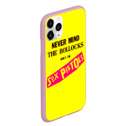 Чехол для iPhone 11 Pro Max матовый Never Mind the Bollocks, Heres the Sex Pistols - фото 2