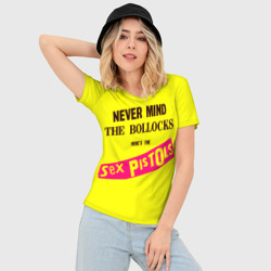 Женская футболка 3D Slim Never Mind the Bollocks, Heres the Sex Pistols - фото 2