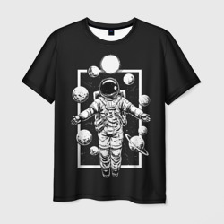 Свобода космоса – Мужская футболка 3D с принтом купить со скидкой в -26%