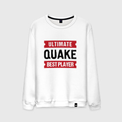Мужской свитшот хлопок Quake: таблички Ultimate и Best Player