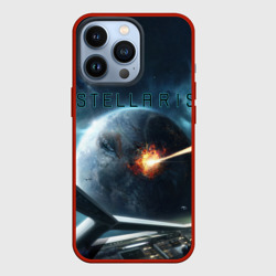 Чехол для iPhone 13 Pro Stellaris взрыв звезды лучом с космического корабля