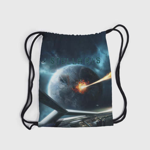 Рюкзак-мешок 3D Stellaris взрыв звезды лучом с космического корабля - фото 6