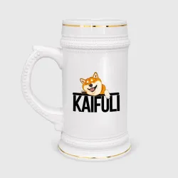 Кружка пивная Kaifuli shiba inu