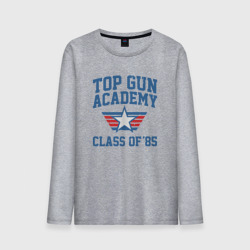 Мужской лонгслив хлопок TOP Gun Academy Class of 85