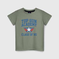 Детская футболка хлопок TOP Gun Academy Class of 85