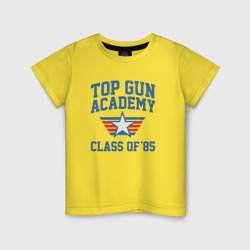 Детская футболка хлопок TOP Gun Academy Class of 85