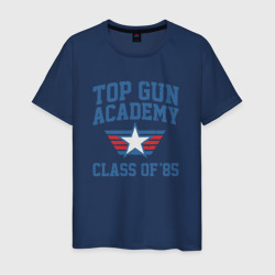 TOP Gun Academy Class of 85 – Мужская футболка хлопок с принтом купить со скидкой в -20%