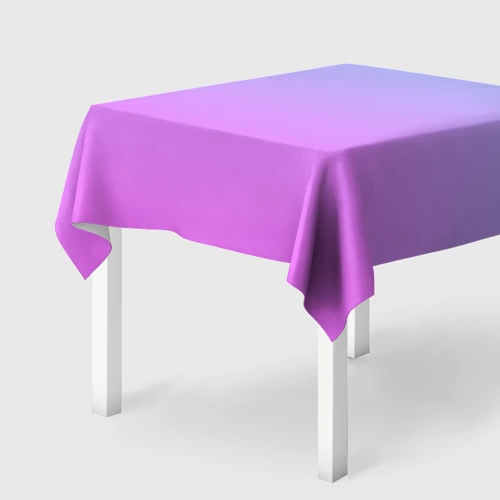 Скатерть 3D Голубо-розовый градиент