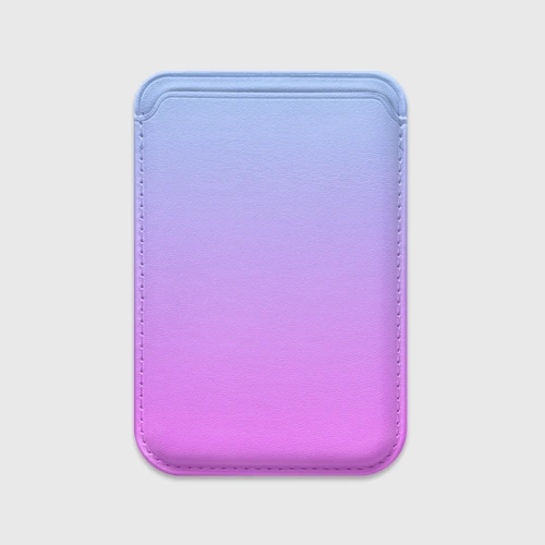 Картхолдер Magsafe магнитный Голубо-розовый градиент