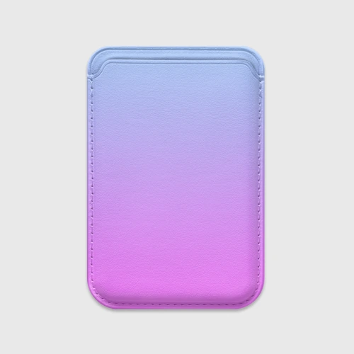 Картхолдер Magsafe магнитный Голубо-розовый градиент