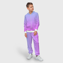Детский костюм 3D Голубо-розовый градиент - фото 2