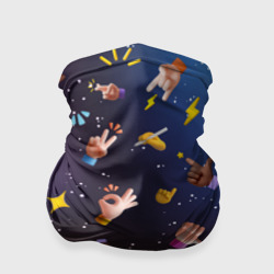 Бандана-труба 3D Смайлики - Emoji Hands