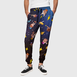 Мужские брюки 3D Смайлики - Emoji Hands - фото 2