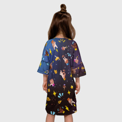 Детское платье 3D Смайлики - Emoji Hands - фото 2