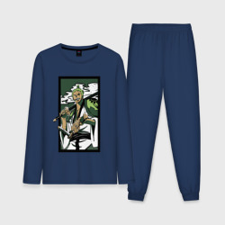 Мужская пижама с лонгсливом хлопок Зоро самурай из Ван писа