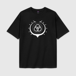 Мужская футболка Oversize хлопок premium Печать Рафталии герой щита