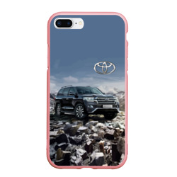 Чехол для iPhone 7Plus/8 Plus матовый Toyota Land Cruiser 200 V8