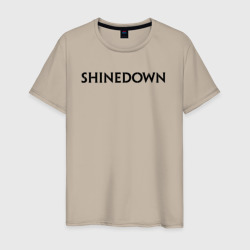 Мужская футболка хлопок Shinedown лого