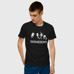 Мужская футболка хлопок Группа Shinedown - фото 2