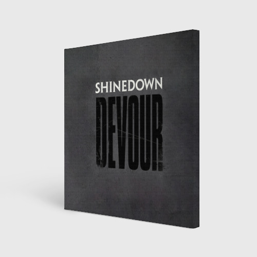 Холст квадратный Devour - Shinedown, цвет 3D печать