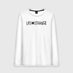 Мужской лонгслив хлопок Life Is Strange Game logo