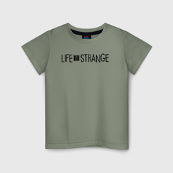 Детская футболка хлопок Life Is Strange Game logo