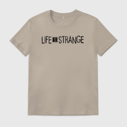 Мужская футболка хлопок Life Is Strange Game logo