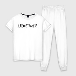 Женская пижама хлопок Life Is Strange Game logo