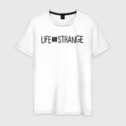 Мужская футболка хлопок Life Is Strange Game logo