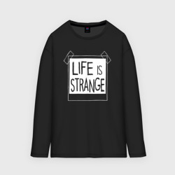 Мужской лонгслив oversize хлопок Life Is Strange - games