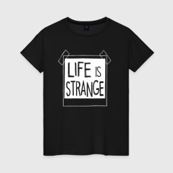 Женская футболка хлопок Life Is Strange - games