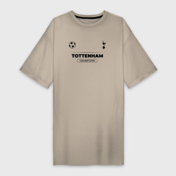 Платье-футболка хлопок Tottenham Униформа Чемпионов