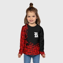 Детский лонгслив 3D Zenless Zone Zero капля арт - фото 2