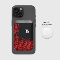 Картхолдер Magsafe магнитный Zenless Zone Zero капля арт - фото 2