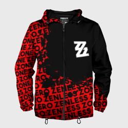 Мужская ветровка 3D Zenless Zone Zero капля арт