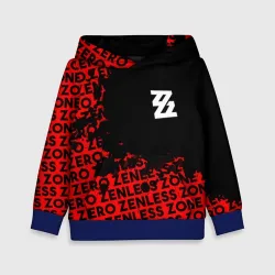 Детская толстовка 3D Zenless Zone Zero капля арт