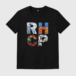 Мужская футболка хлопок Red Hot Chili Peppers Альбомы