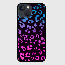 Чехол для iPhone 13 mini Леопардовый градиент