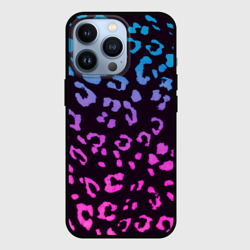 Чехол для iPhone 13 Pro Леопардовый градиент