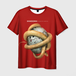 Мужская футболка 3D Threat To Survival - Shinedown