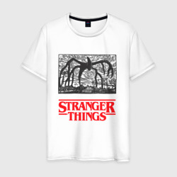 Истязатель Разума - Монстр Паук Stranger Things – Мужская футболка хлопок с принтом купить со скидкой в -20%