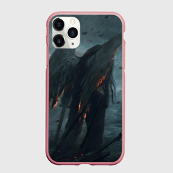 Чехол для iPhone 11 Pro Max матовый Leos Падший Ангел Одиночества