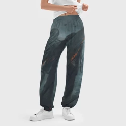 Женские джоггеры оверсайз 3D Leos Падший Ангел Одиночества - фото 2